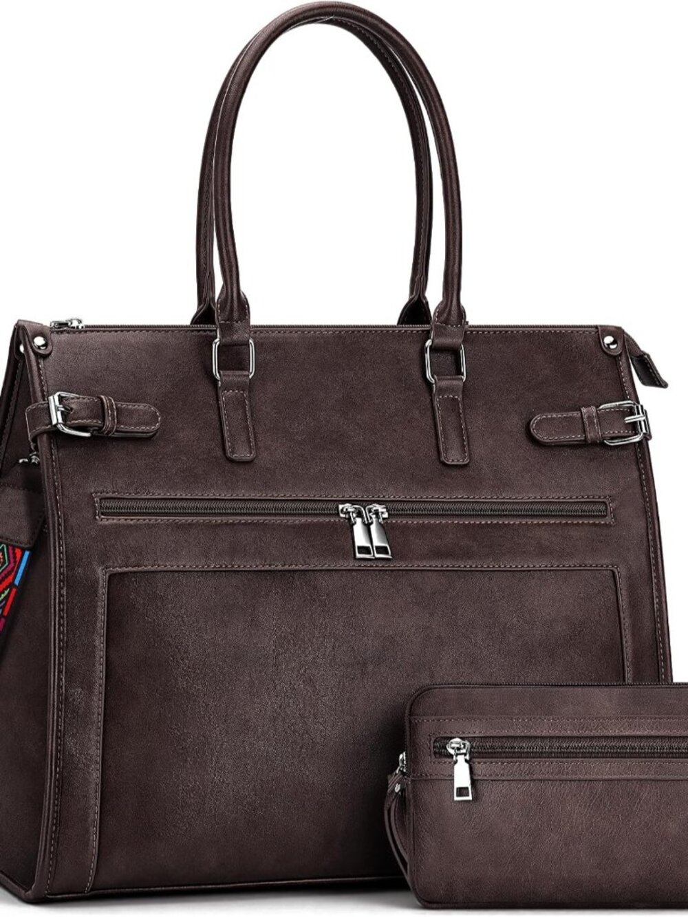 Laptop Tote Bag for Women, 15.6 inch Computer Purse